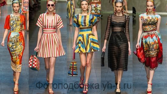 Полоска в коллекции Dolce & Gabbana