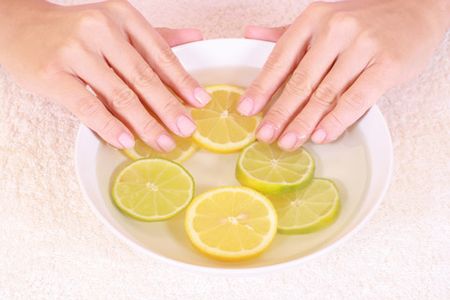 Лучшая ванночка для рук и ногтей - с лимоном