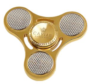 Золотой спиннер с бриллиантами Caviar