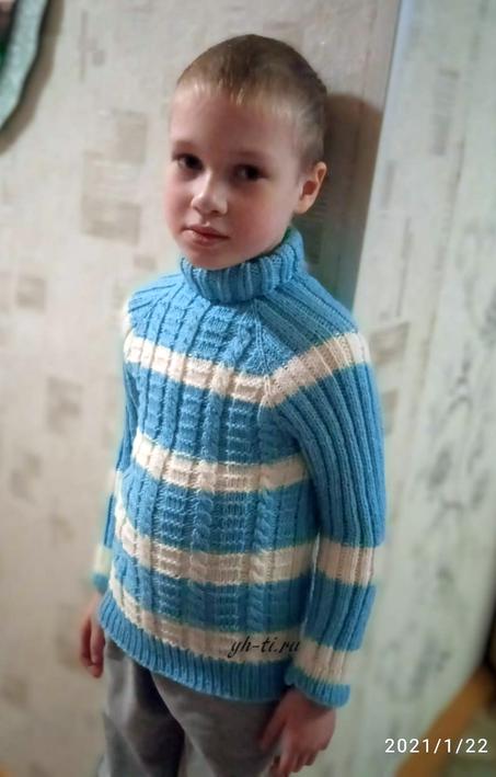 Детский свитер своими руками